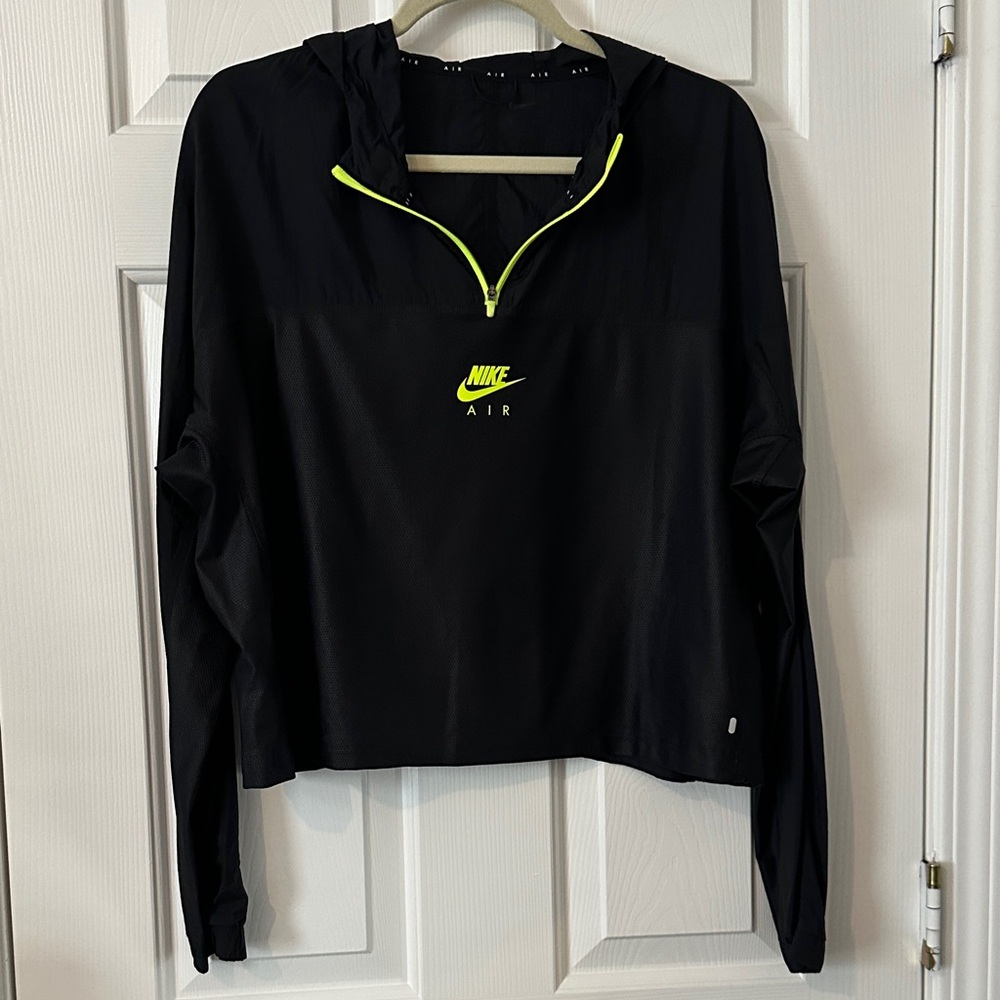 Nike Air Black Jacket with Neon Accents